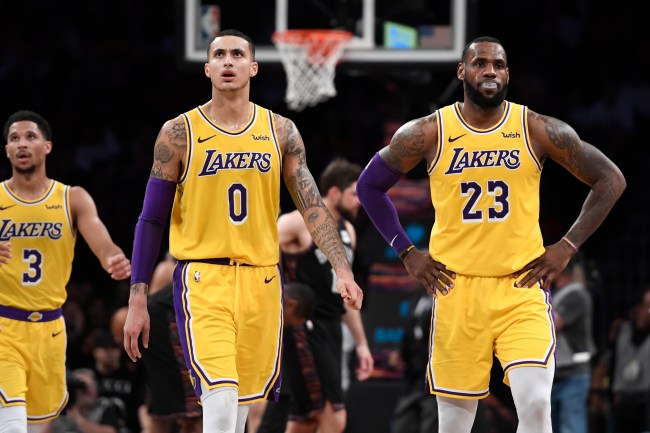 Reports say that Kyle Kuzma could be the main factor for Los Angeles Lakers in trade talks with Anthony Davis