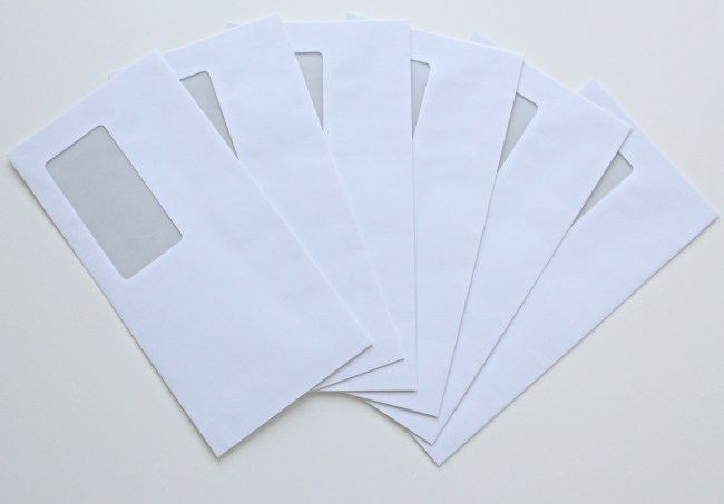 saving money envelopes