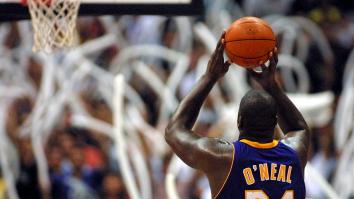Shaq Hits Back At Heckler Who Trolled His Sons Over How Bad Of A Free Throw Shooter He Was