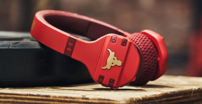 Under Armour Project Rock Shoes Headphones