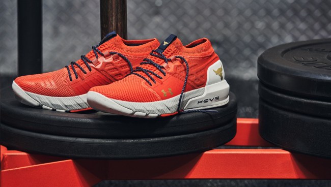 Under Armour Project Rock Shoes Headphones