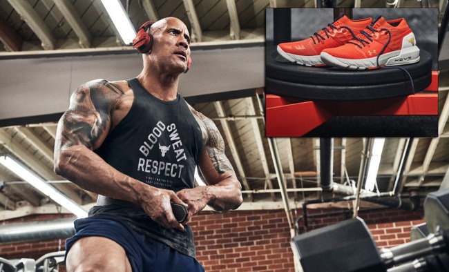 Under Armour Project Rock Shoes Headphones