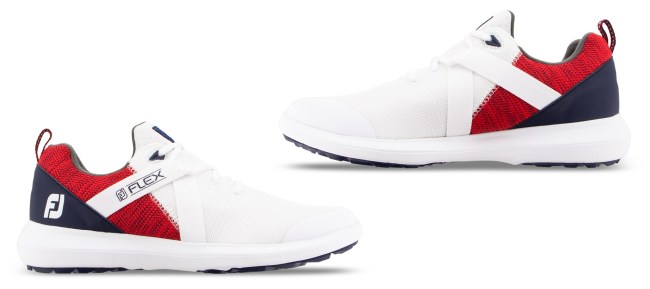 US Open scripting golf shoes foot joy
