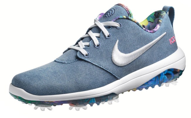 US Open scripting golf shoes nike