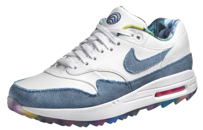 US Open scripting golf shoes nike