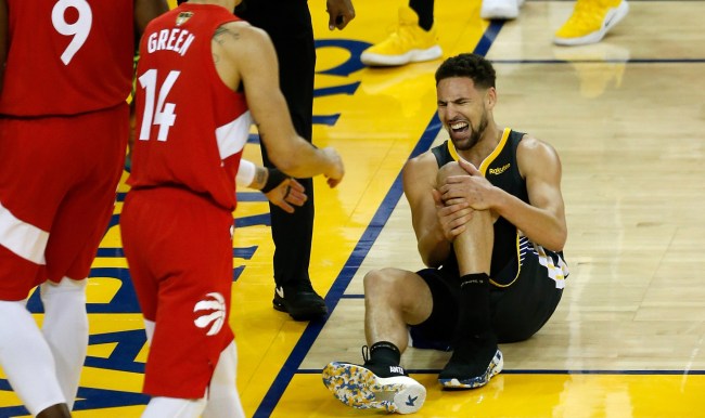 What Warriors Players Said To Danny Green After Klay Thompsons Injury