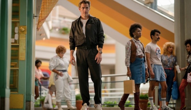 chris pine in wonder woman 1984