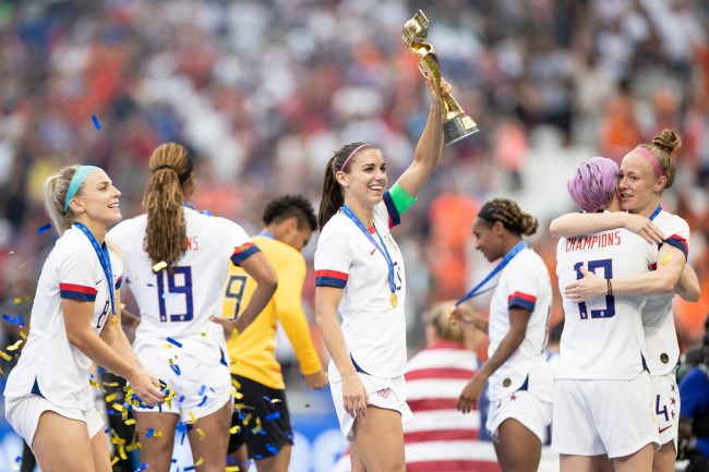 Alex Morgan details the USWNT celebration on her ESPN+ show