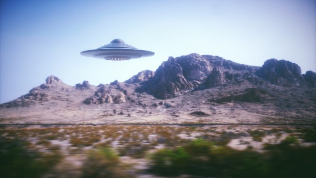 Alien Spaceship On Earth
