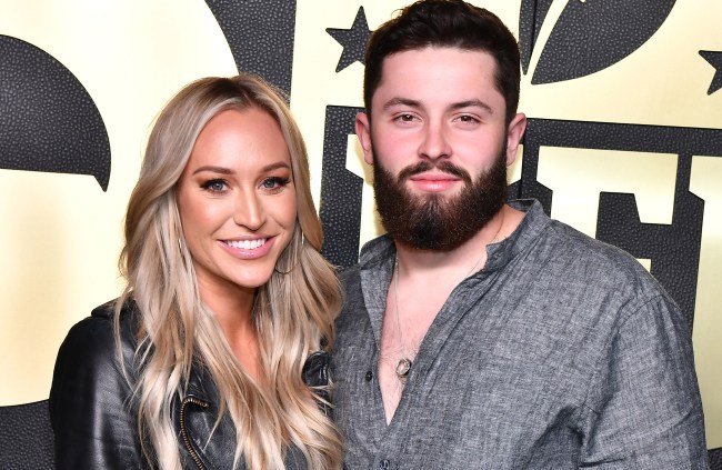 baker mayfield wife calls out browns fans