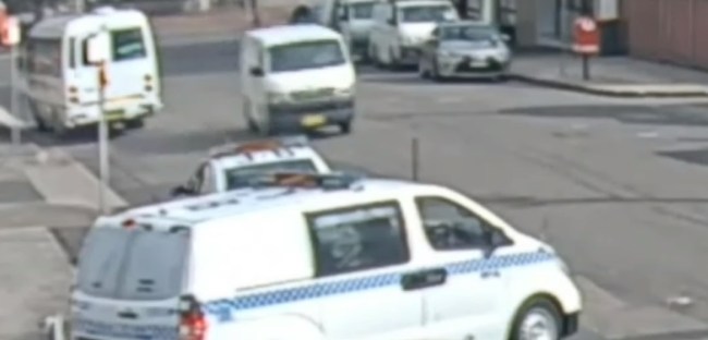 Drug dealer busted after crashing van with $140 million in meth into police cars parked outside police station in Australia