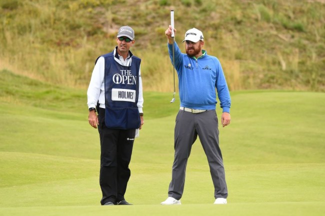 j.b. holmes slow play the open