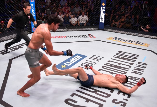 Aalon Cruz knocks out Steven Nguyen