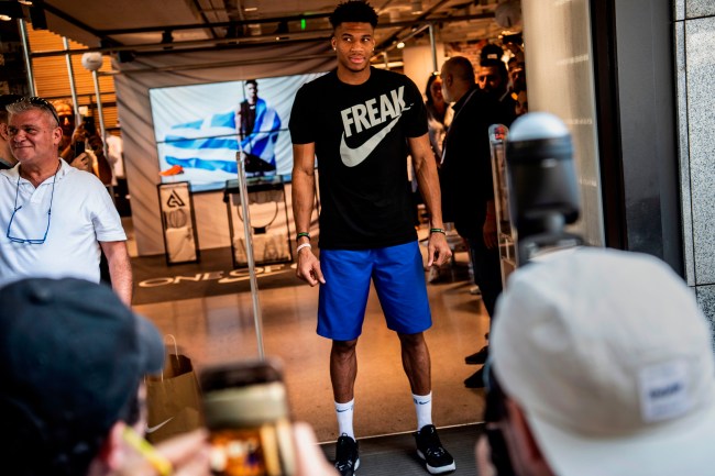 Get a behind-the-scenes look at Giannis Antetokounmpo's signature Nike shoe with ESPN+'s 'SneakerCenter' show