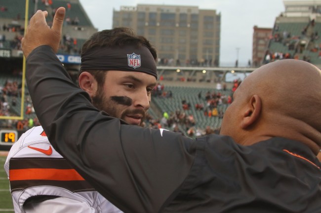 Hue Jackson responds to Baker Mayfield's "revenge" comments after beef during last season