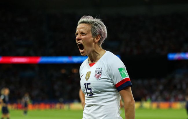 why did megan rapinoe miss world cup semifinals