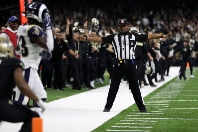 saints blown call refs testifying