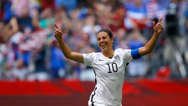 carli lloyd NFL kicker