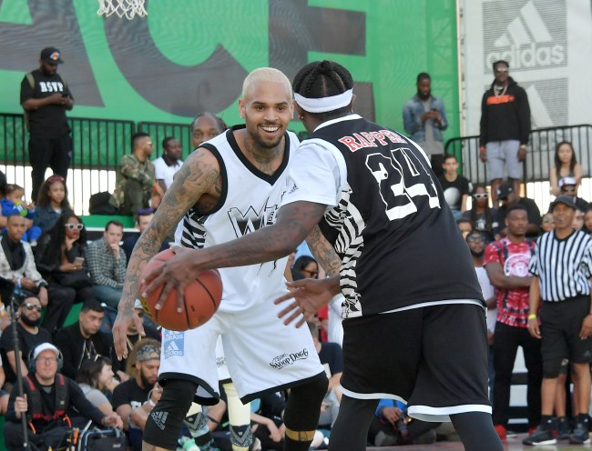 Metta World Peace says rapper Chris Brown has the basketball skills to have played in the NBA hd he pursued it