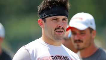 Baker Mayfield Refused To Leave Practice Until He Signed Autographs For Every Single Military Member Who Wanted One