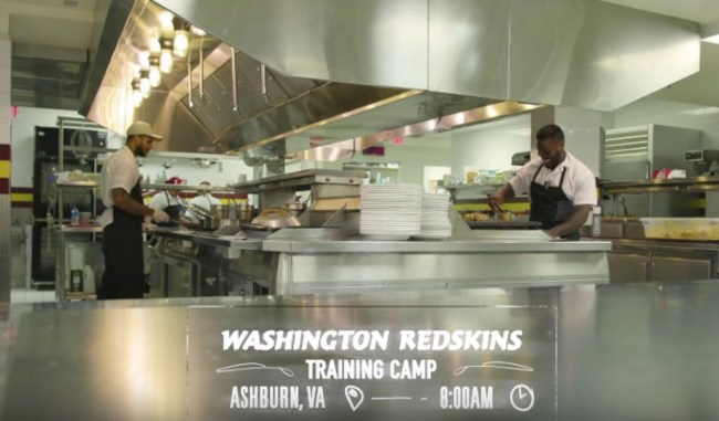 how much food NFL teams eat