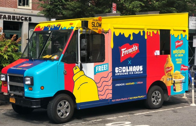 mustard ice cream review