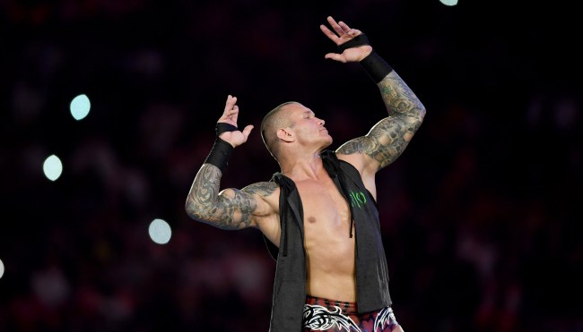 Watch WWE Superstar Randy Orton Get RKO'd Outta Nowhere By His Wife Kim