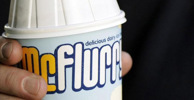 Woman Goes On Rampage At McDonalds Because McFlurry Machine Broken