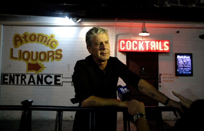 Anthony Bourdain Auction Items