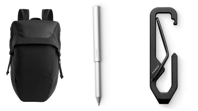 everyday carry gear black and white