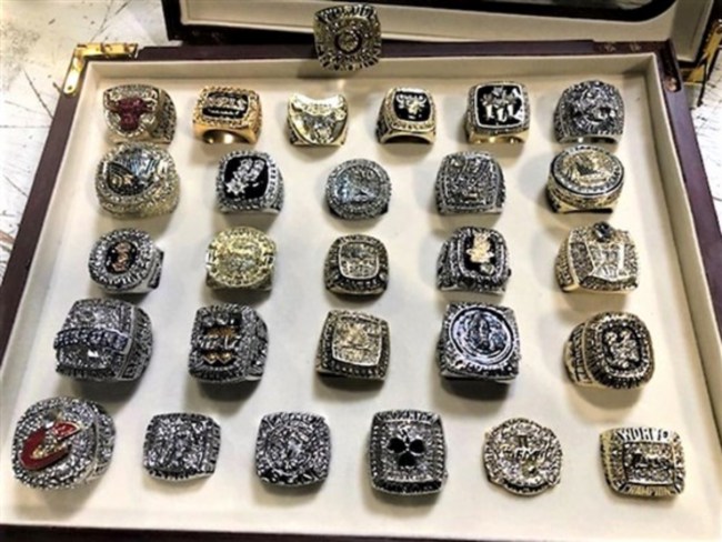 Fake NBA Championships rings seized by U.S. Customs and Border Patrol