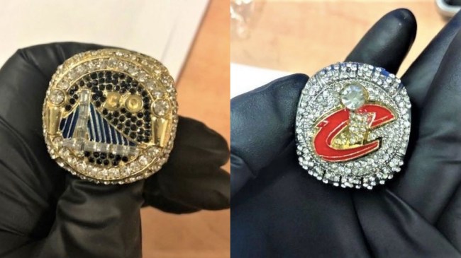 Fake NBA Championships rings seized by U.S. Customs and Border Patrol