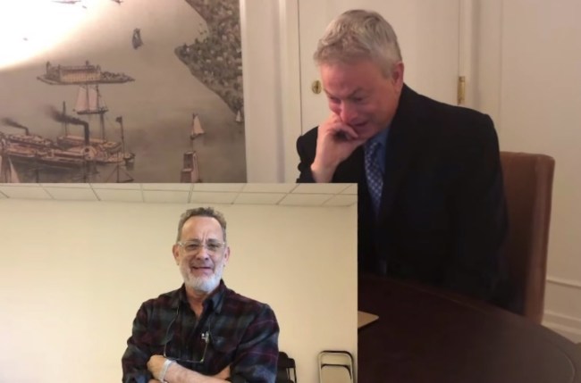 Gary Sinise thank you clip
