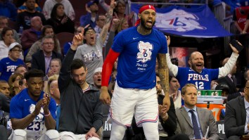 Sixers’ Mike Scott Showed Up To Eagles Game Wearing A Redskins Jersey, Gets Into Fight With Fans And Drops A Few Of Them