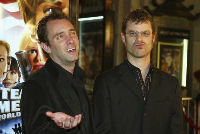 South Park creators Matt Stone and Trey Parker have a theory why TV critics bashed Dave Chappelle's comedy special Sticks & Stones.