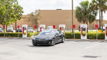 Tesla Police Car Runs Out Of Juice During High-Speed Pursuit In California