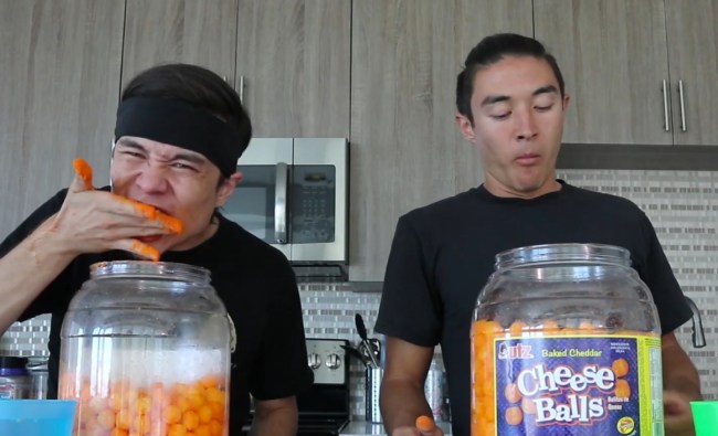 Matt Stonie Cheeseball Challenge