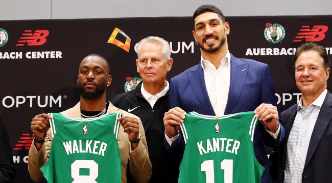New Celtic Enes Kanter Trolls Knicks Fans Wins WWE 24-7 Championship