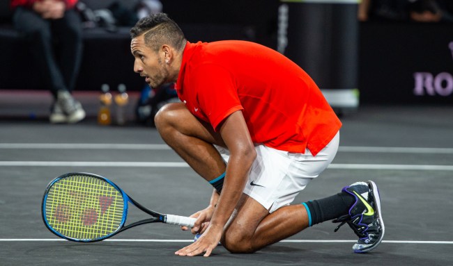 Nick Kyrgios Distracted By Hot Chick In The Stands Id Marry Her