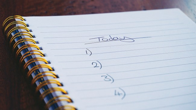 to do list checklist