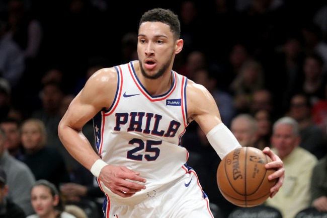 ben simmons free beer three pointer