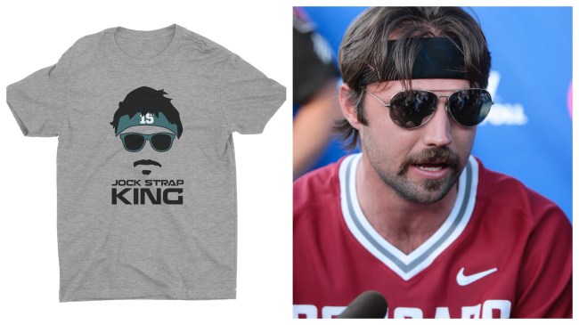 gardner minshew jock strap king tshirt