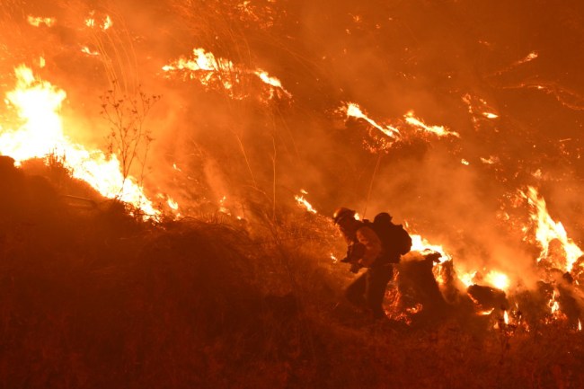 getty fire los angeles photos video
