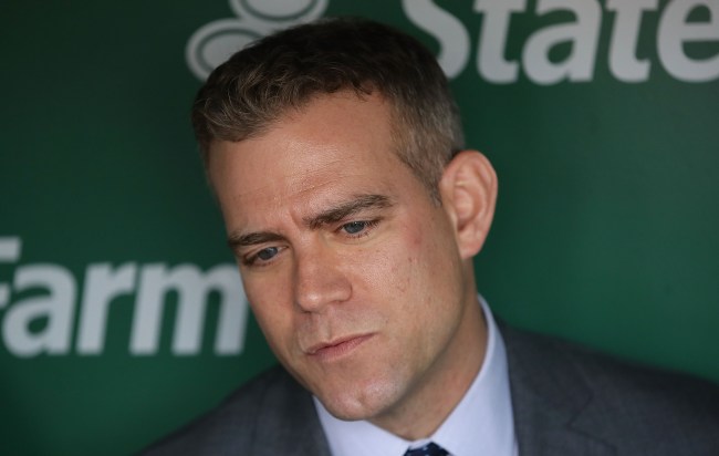 Theo Epstein dog Chicago Cubs President