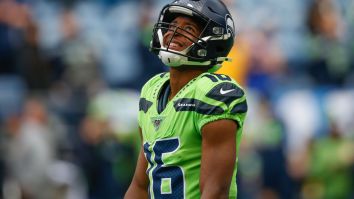 People Were Big Mad Online Because Tyler Lockett Fist-Bumped An Official After Scoring A Touchdown