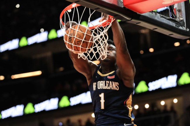 zion williamson dunk contest
