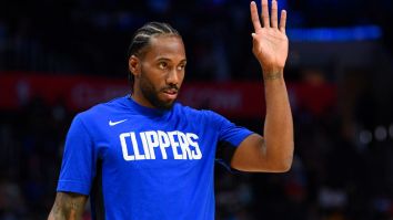 Photos Of Kawhi Leonard’s Middle-Finger Block On Jamal Murray Are Insane