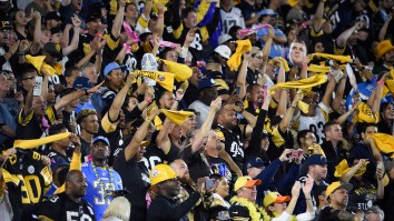 Steelers Fans Took Over The Chargers Stadium To The Point That The Chargers Hilariously Trolled Them On The Jumbotron