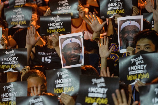 LeBron James Hong Kong Protestors