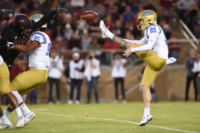 pat mcafee ucla blocked punt